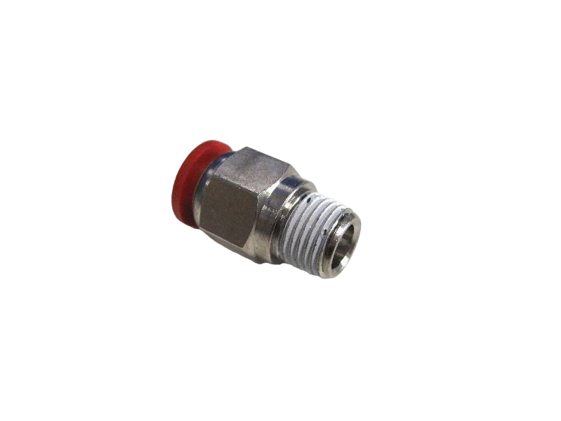 Pneufit C Straight Adapter 1/8" Thread - 6Mm