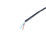 2 Core X 0.75 Sq Black Flex Cable