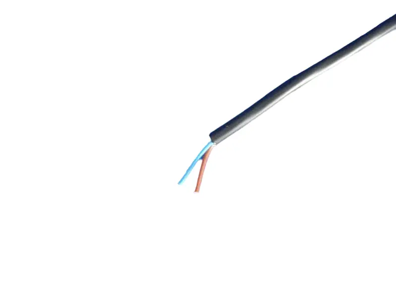 2 Core X 0.75 Sq Black Flex Cable