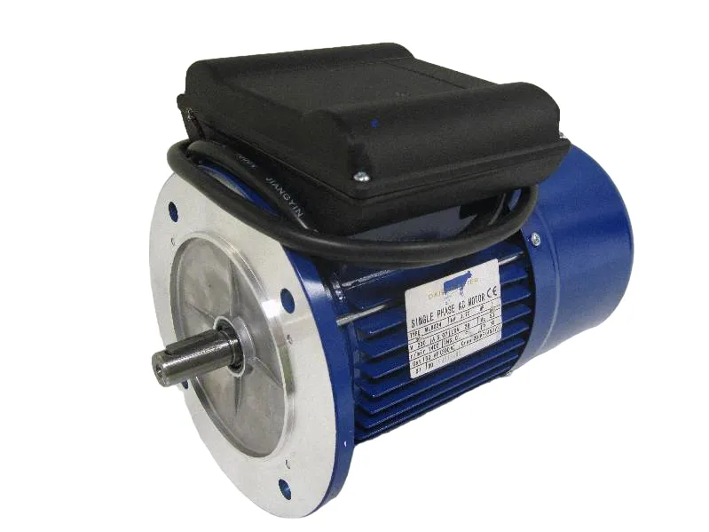 Motor - Single Phase 1450 Rpm 80 Frame Ac 220-240V 50Hz - 0.75Kw - 4 Pole B5 Flange Mounted - Flexi Auger Drive Unit