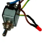 Diversion valve switch and diode type controller with red and black wires