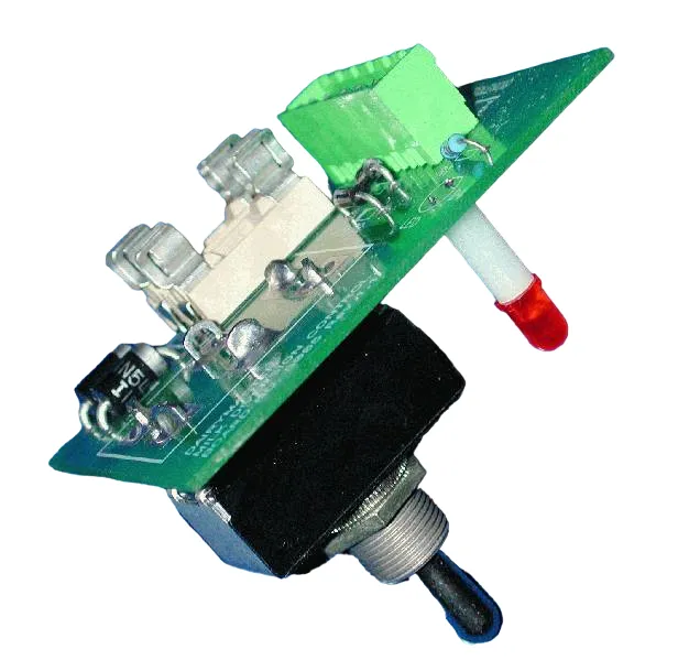 Diversion valve switch type controller PCB with wiring