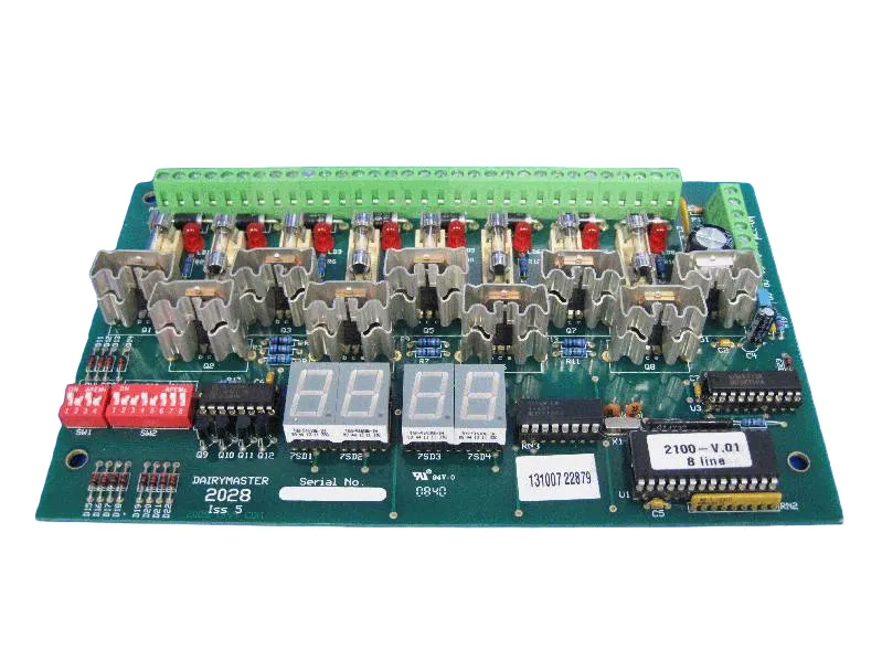 8-output pulsation controller PCB circuit board