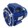 Blue 1.1kW three-phase IE3 motor 80 frame B35 flange for centrifugal milk pump