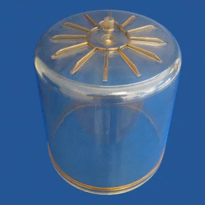 20L sanitary trap barrel with blue base
