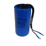Blue 400uF 300V start capacitor for 2.2kW to 4kW motors