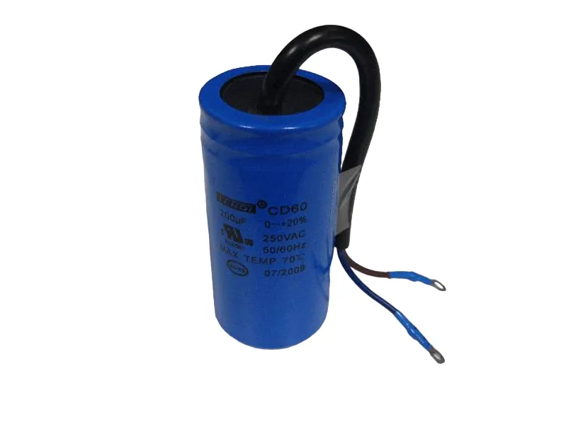 200uF 250V start capacitor for 0.75kW to 1.5kW motors
