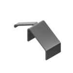 Yard scraper changeover plate metal part
