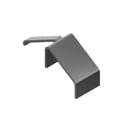 Yard scraper changeover plate metal part